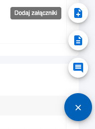 Przycisk dodawania załączników