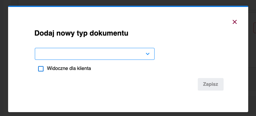 Dodanie nowego załącznika
